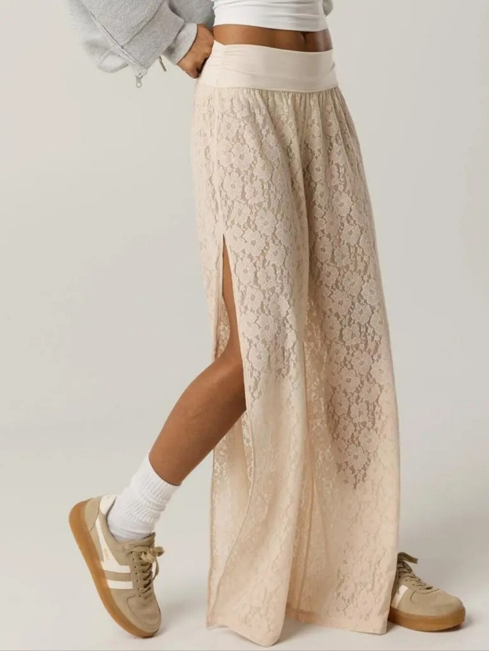 OFFLINE By Aerie Go With The Flow Lace Pants Medium